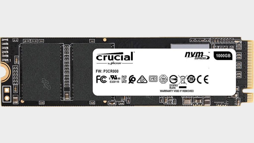 4. Crucial P1 1 ТБ NVMe