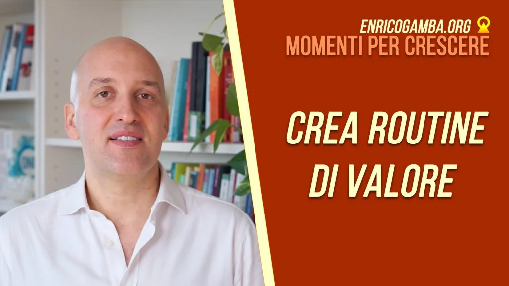 Crea routine di valore Crea routine di valore