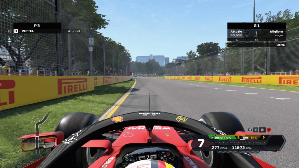 F1 2020 videogame Ferrari SF1000