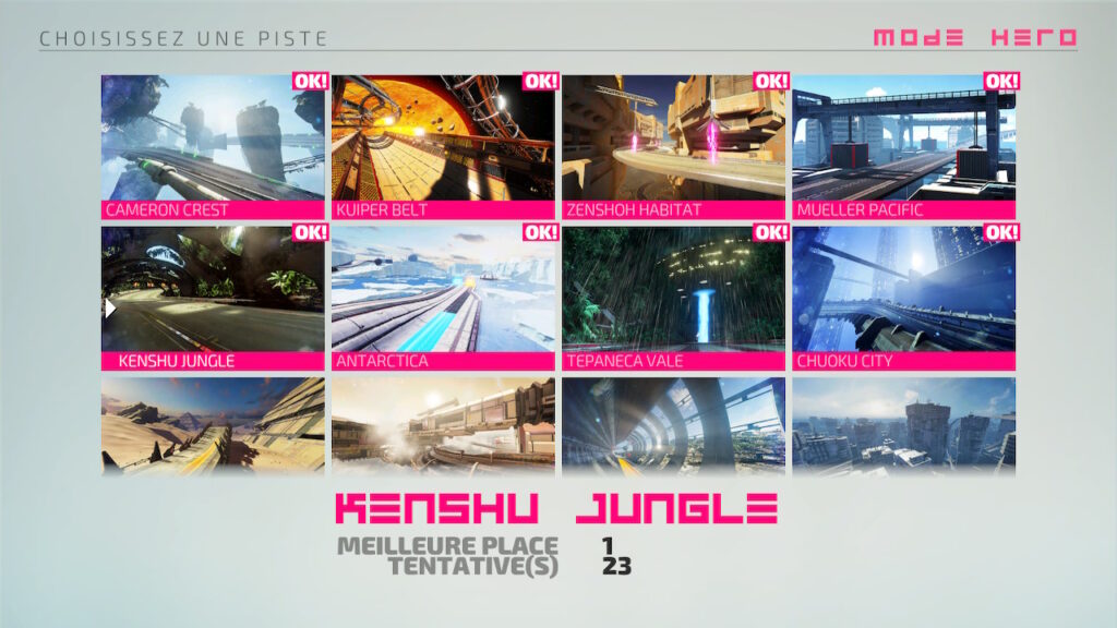 Mode Hero Subsonic Kenshu Jungle réussi