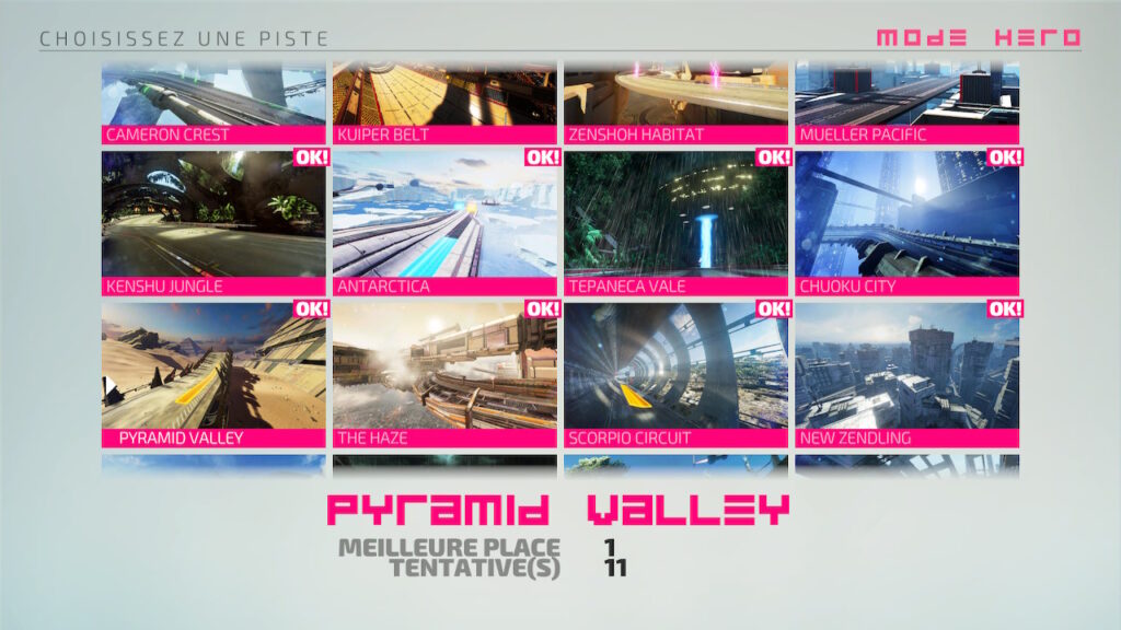 Mode Hero Subsonic Pyramid Valley réussi