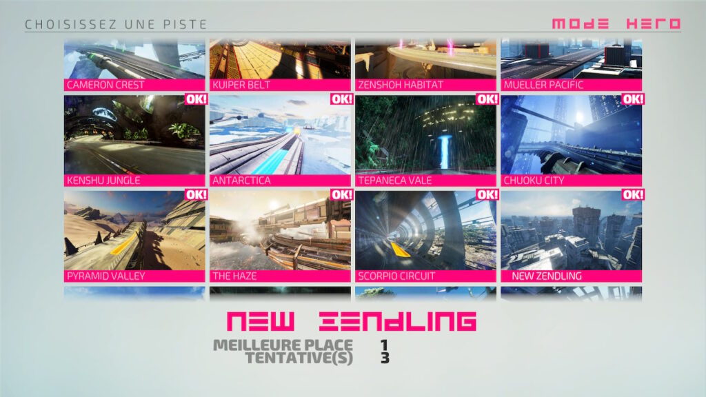 Mode Hero Subsonic New Zendling réussi