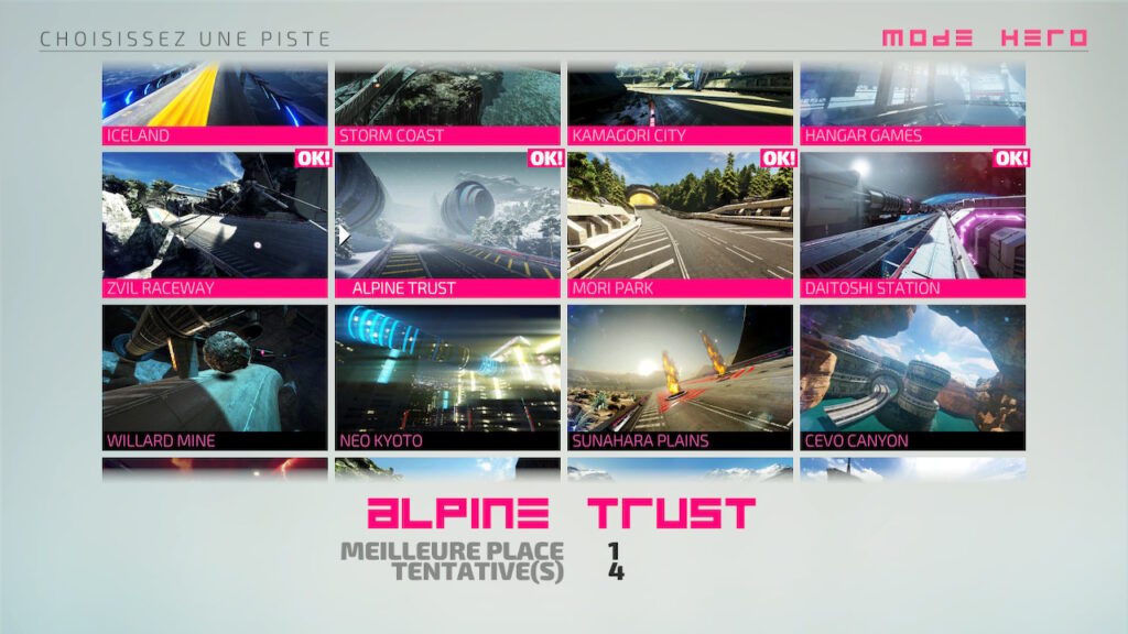 Mode Hero Subsonic Alpine Trust réussi