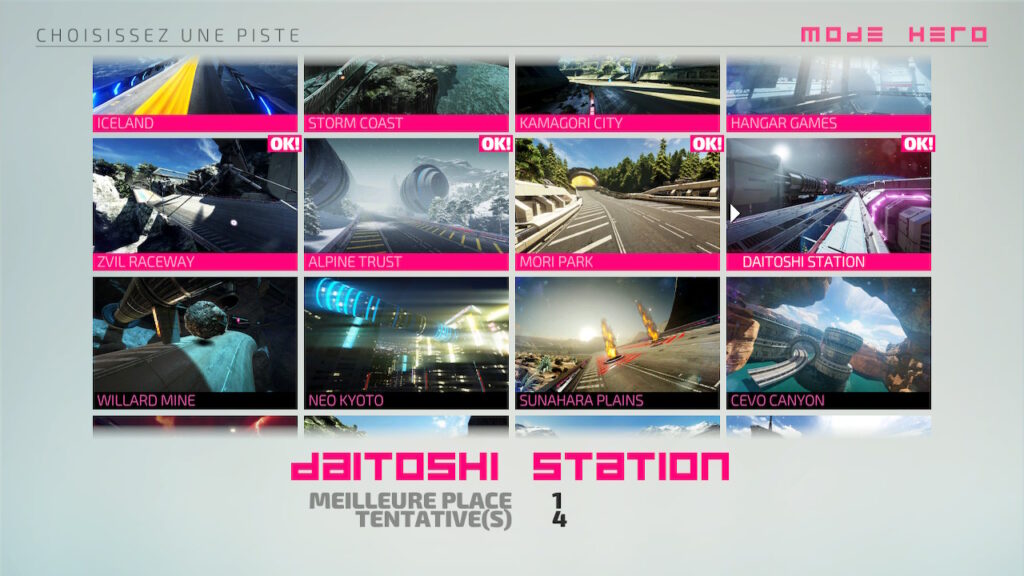 Mode Hero Subsonic Daitoshi Station réussi