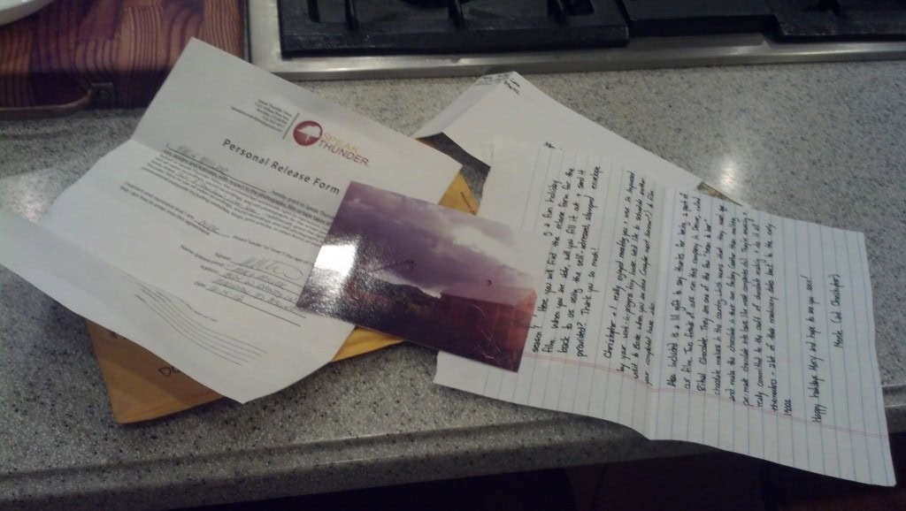 Guess who's going to be in a movie! :) Merete mailed me the release form (please edit the dumb stuff I say out :) )