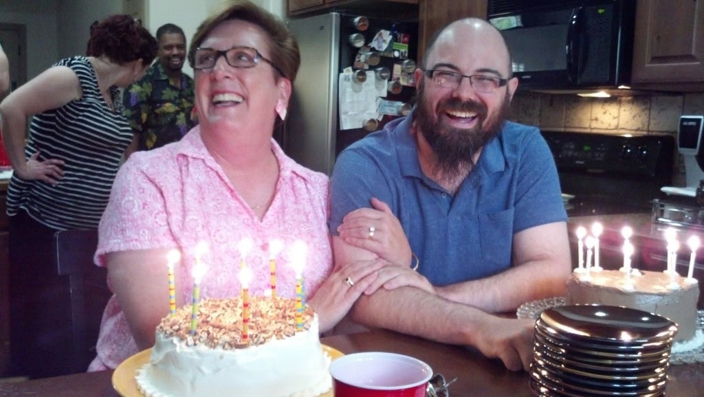 First the fun stuff! My oldest brother turned 34 and we had a great birthday celebration on Sunday, I met lots of fun people! Lindsay also had a birthday so it was a big bash! Happy birthday Dan!