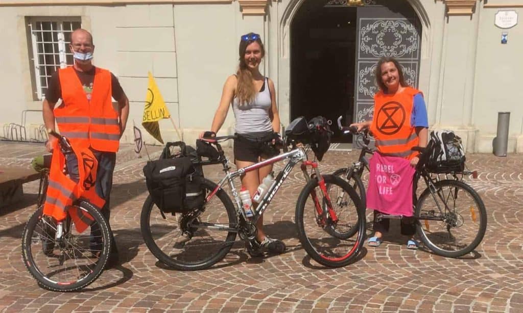 Am 14.8. in St. Veit mit Sarah und Jürgen