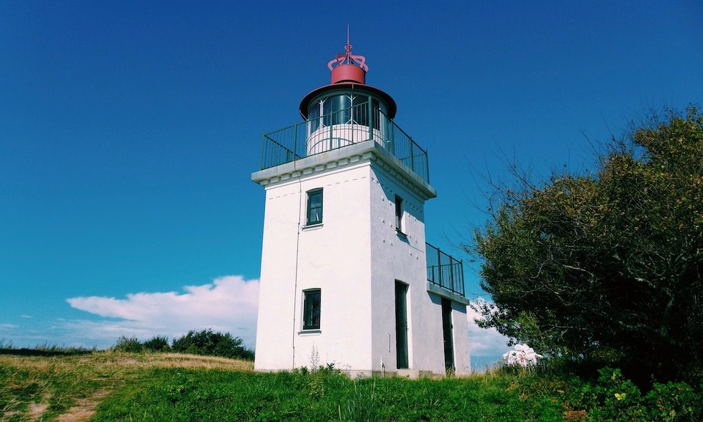 Der Spodsbjerg Leuchtturm und Hundested. Dänische Idylle pur. Ein tolles Ausflugsziel in Nordseeland.