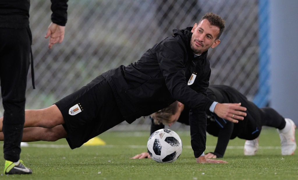 Could Stuani help spring a surprise on Real Madrid? (Photo courtesy - Miguel Rojo/AFP/Getty Images)