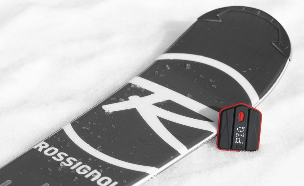 The PIQ on a snowboard