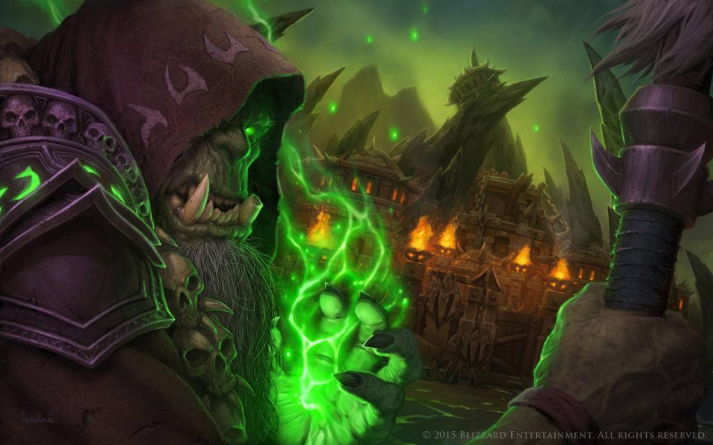 The warlock Gul'dan