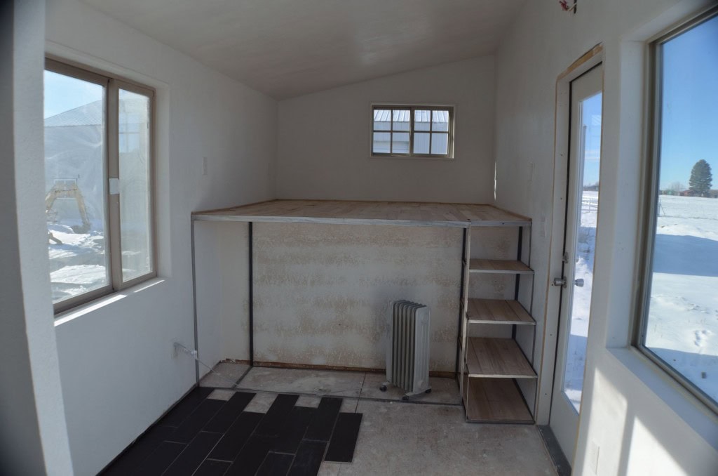 I laid out some time to get a feel for what it will look like, I was going to lay concrete backerboard and stuff underneath but it will save on weight I may go a different route.