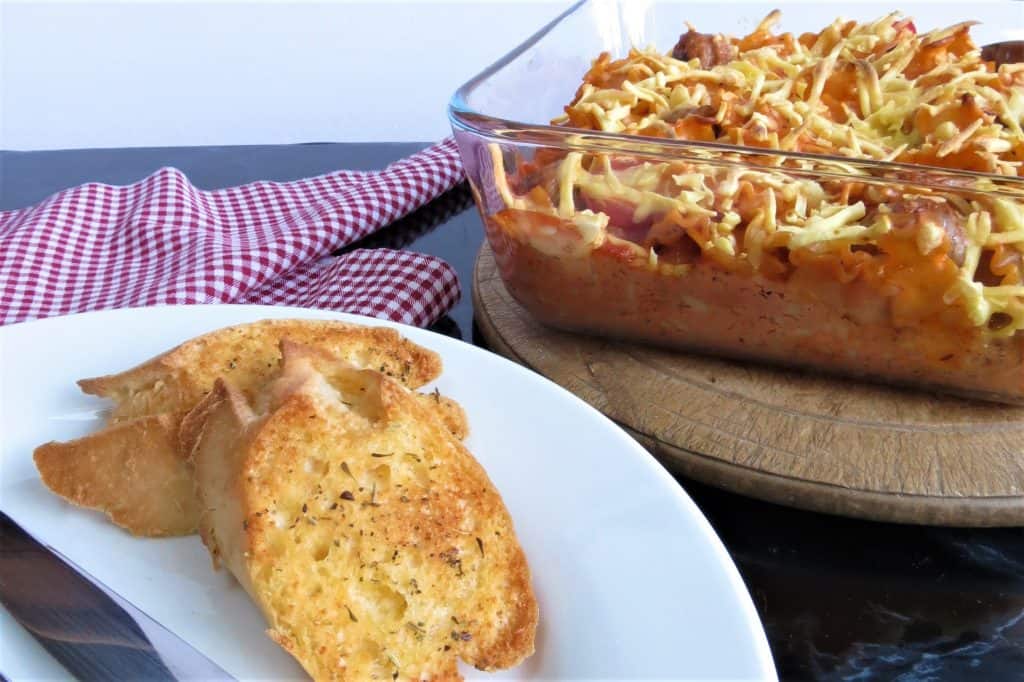Sausage Pasta Bake; gluten and dairy free 5