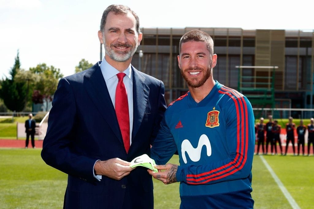 Can Sergio Ramos lead Spain to success against Portugal? (Photo: CARMELO RUBIO / POOL / AFP)