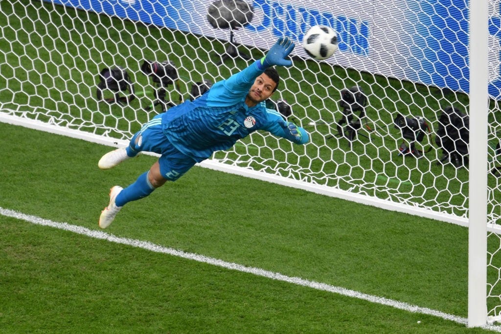 The Egyptian wall. (Photo courtesy - Hector Retamal/AFP/Getty Images)