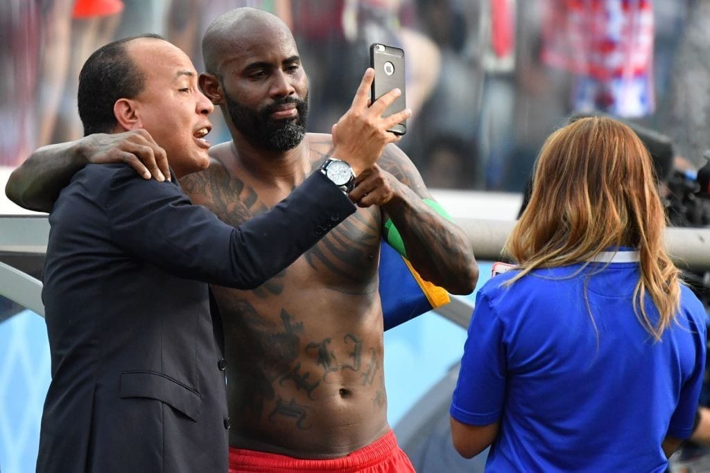 The history maker. (Photo courtesy - Dimitar Dilkoff/AFP/Getty Images)