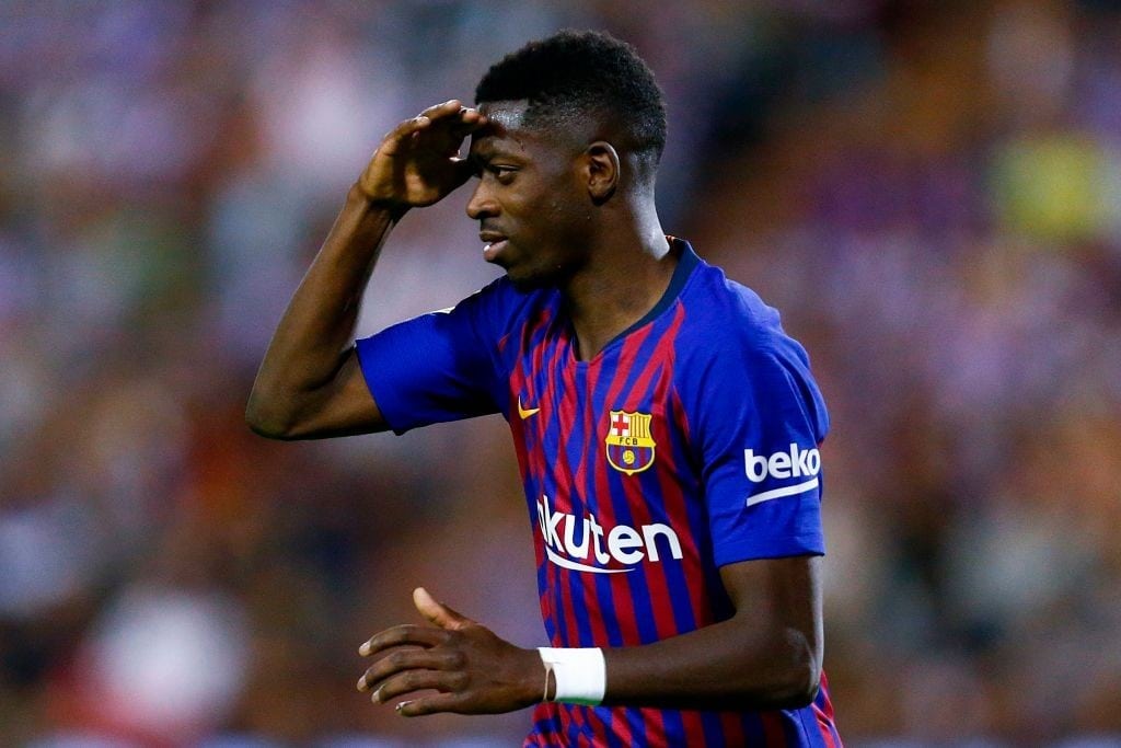Dembele was the difference-maker for Barca (Photo by BENJAMIN CREMEL/AFP/Getty Images)