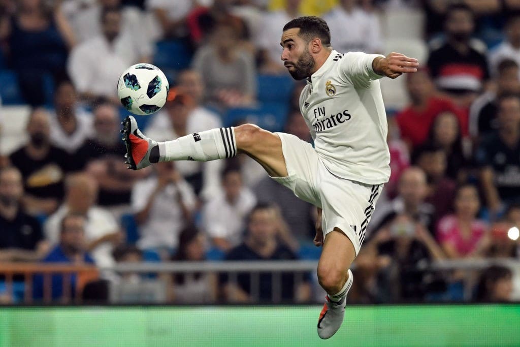 Carvajal was in his elements on Saturday. (Photo courtesy - Gabriel Bouys/AFP/Getty Images)