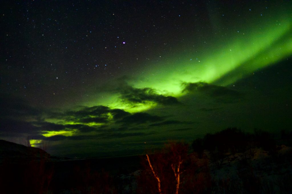 Unbeschreibliche Nordlichter in Sommarøy Troms Unbeschreibliche Nordlichter in Sommarøy Troms