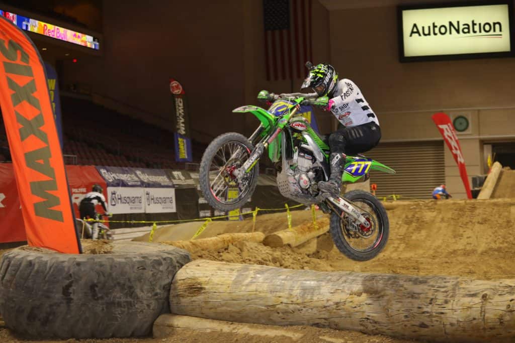 2019 vegas worcs blayne thompson kawasaki team green