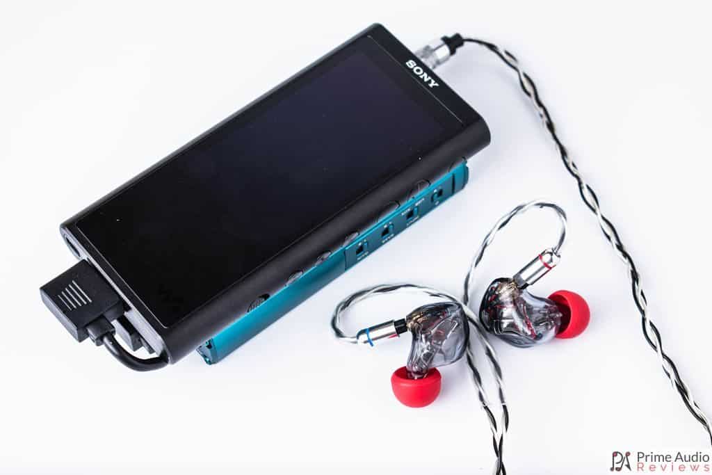 xDuoo XD-10 Poke with Sony NW-ZX300 and IEM