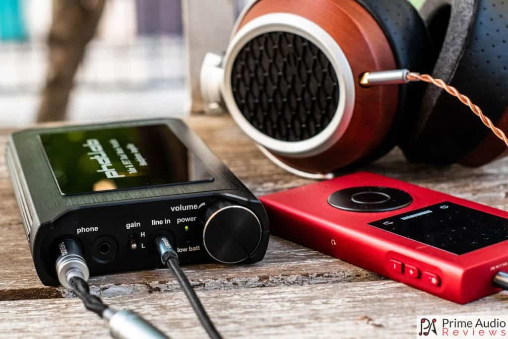 Chimera with planar headphones and DAP