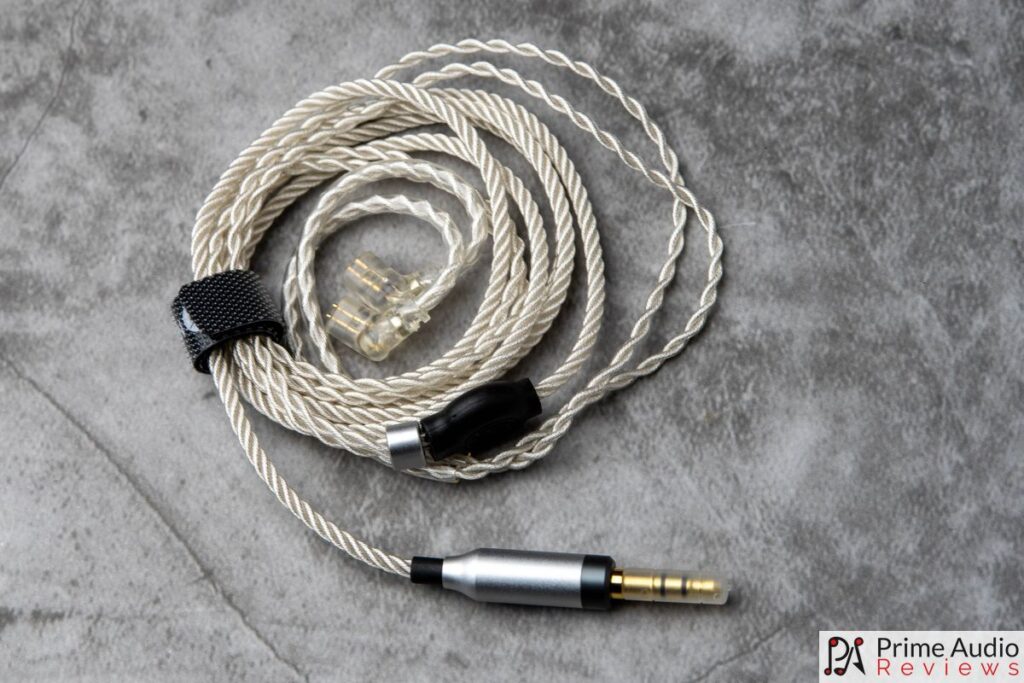 Included silver-plated copper Litz cable