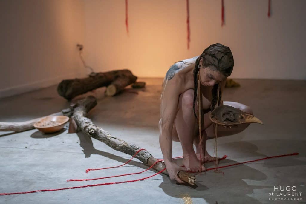 Soleil Launiere, ATSHAK, Montreal. Photo credit: Hugo St-Laurent