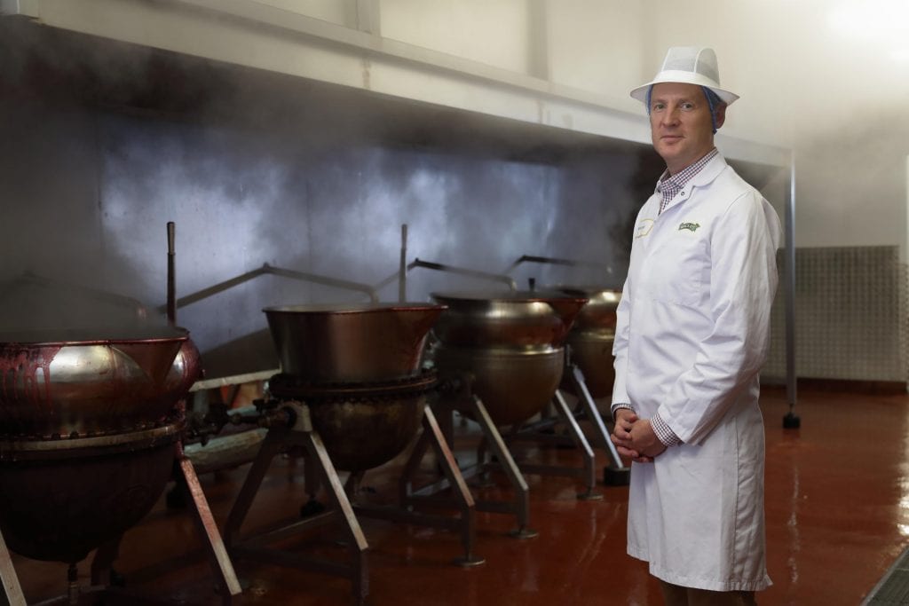 Martin Grant at Mackays Factory