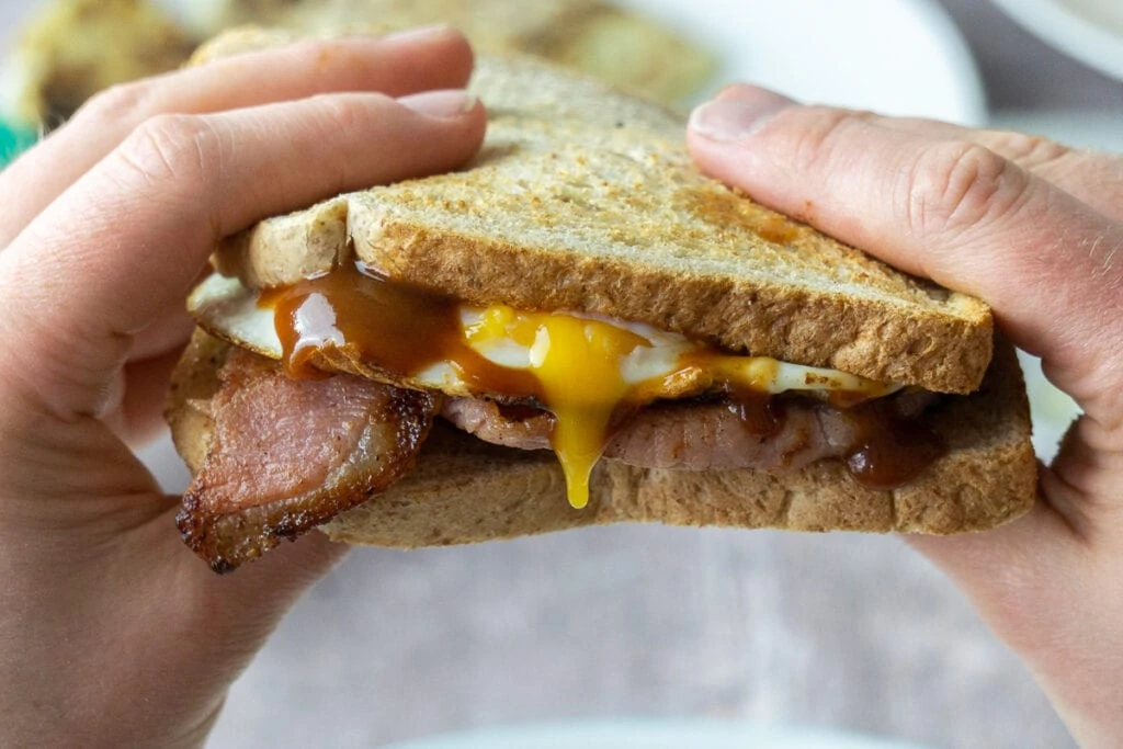 Full Scottish Breakfast Sandwich