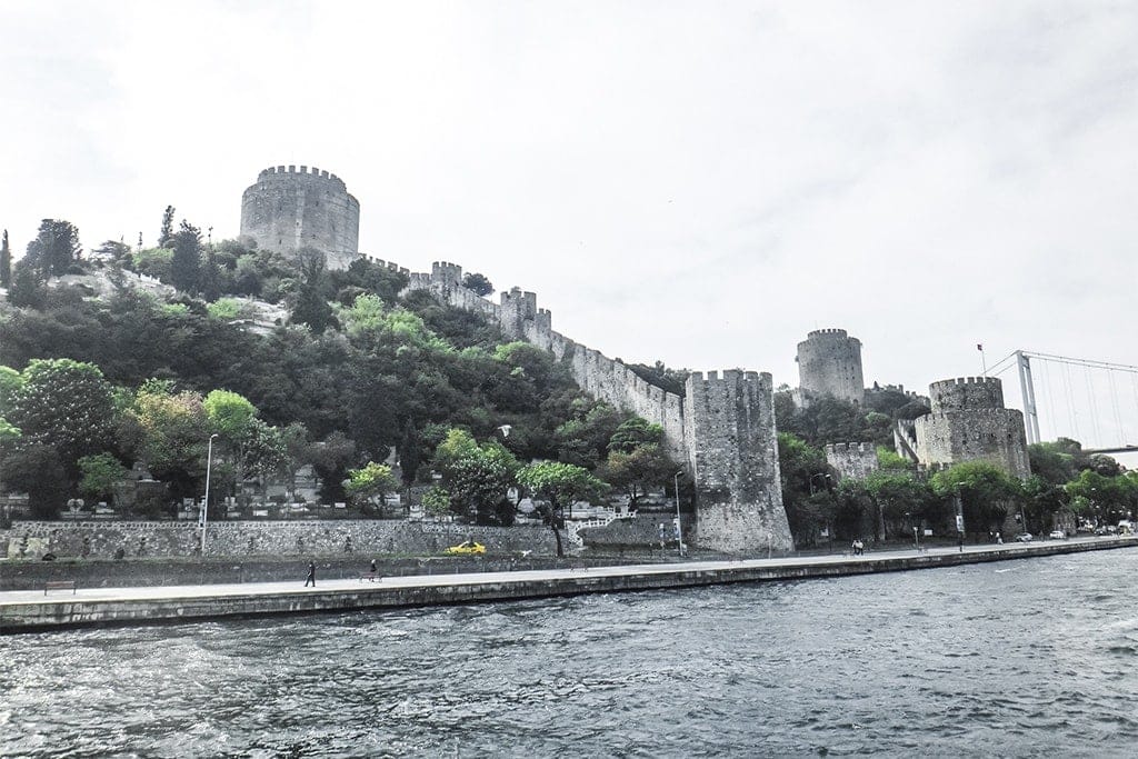 Istanbul Cruising Down The Bosphorus Strait