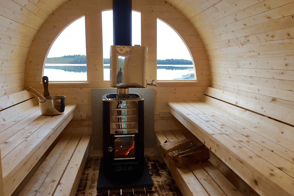 Sauna kolarbyn Nya-bastun