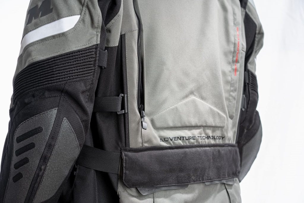 FLM Reise Textiljacke 2.0 Rückenbereich.