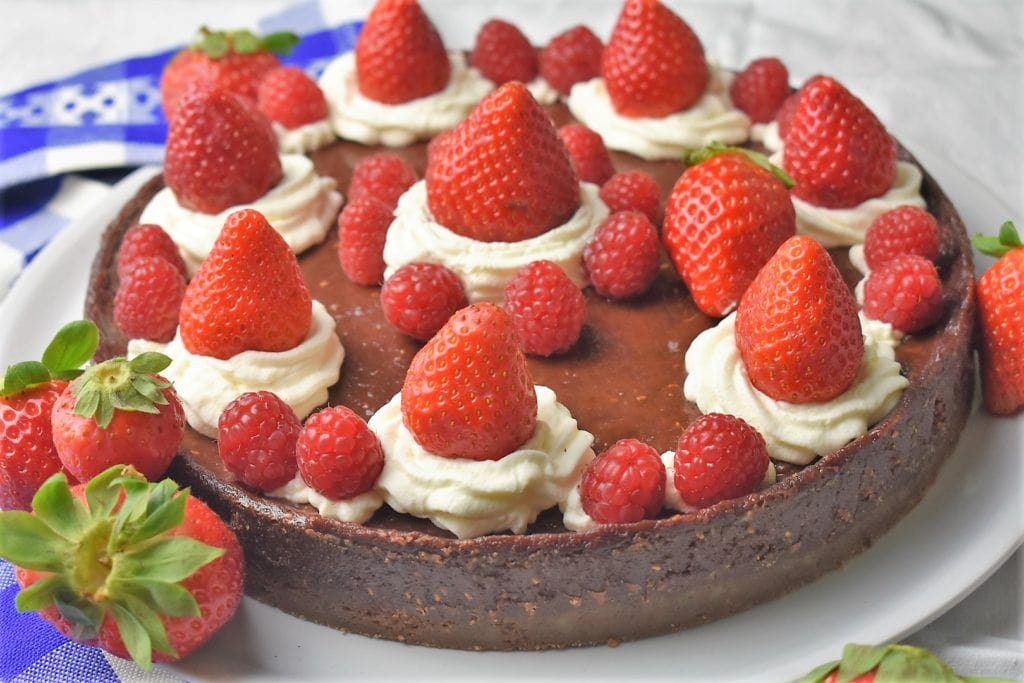 Erdbeerzeit - Erdbeer-Rhabarber-Torte 16 erdbeer himbeer kuchen doricias