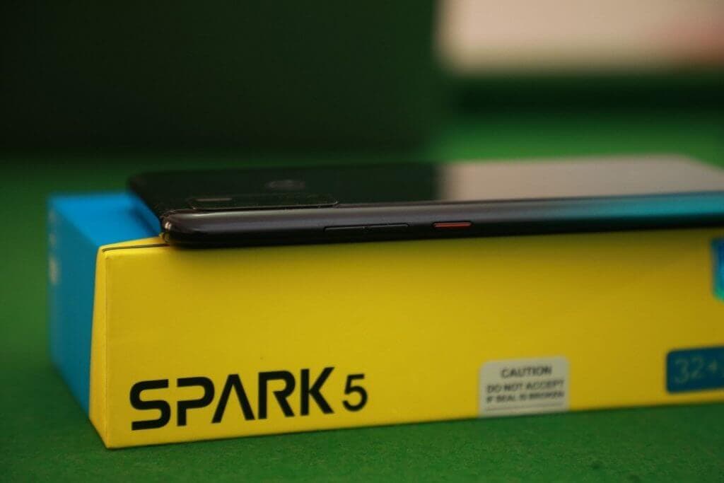 Spark 5 buttons