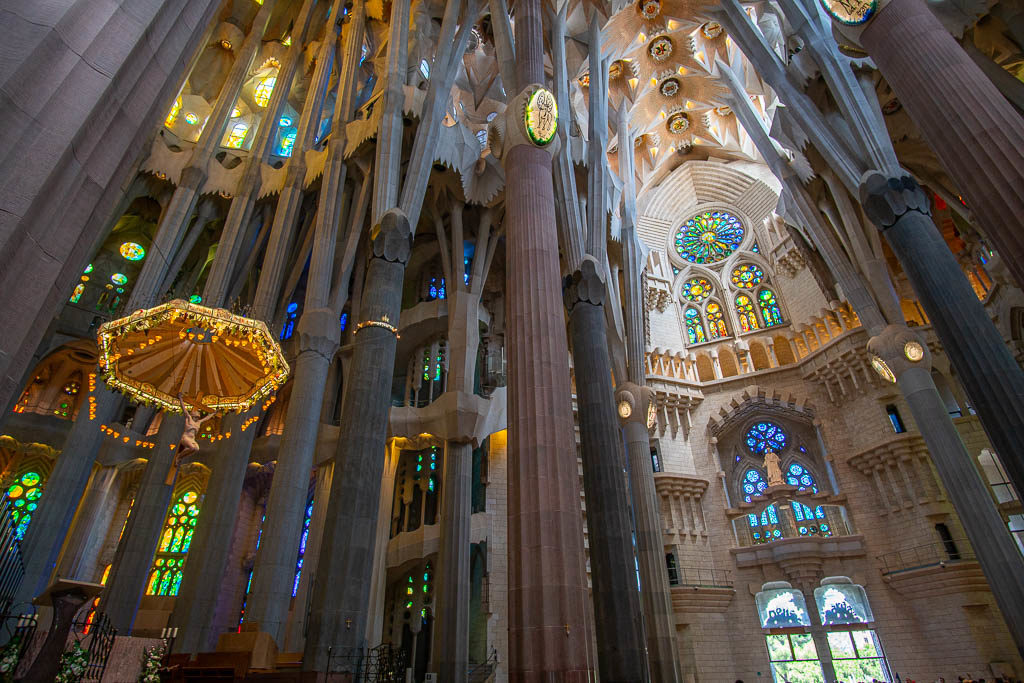 barcelona layover - sagrada familia
