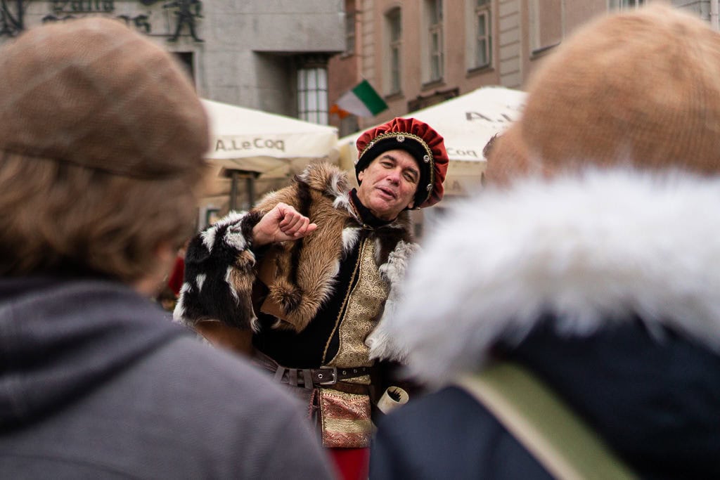 Free walking tour of Tallinn, Estonia with Tales of Reval
