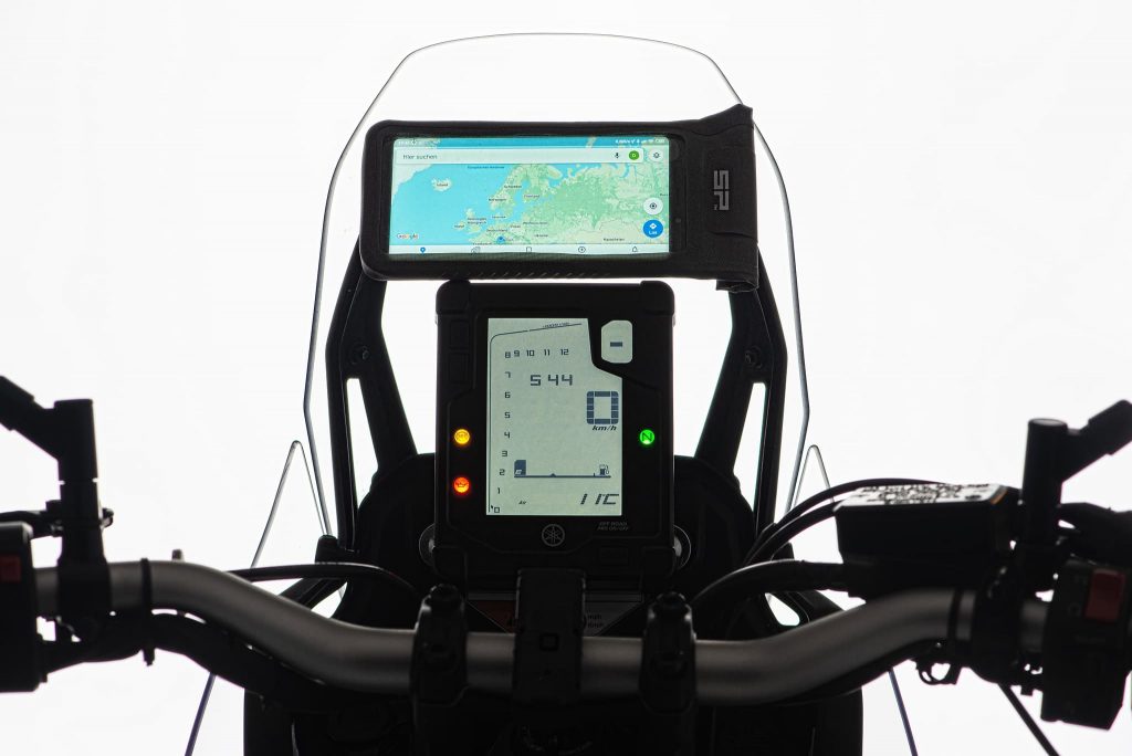 SP Connect Handyhalterung an der YAMAHA Tenere 700.