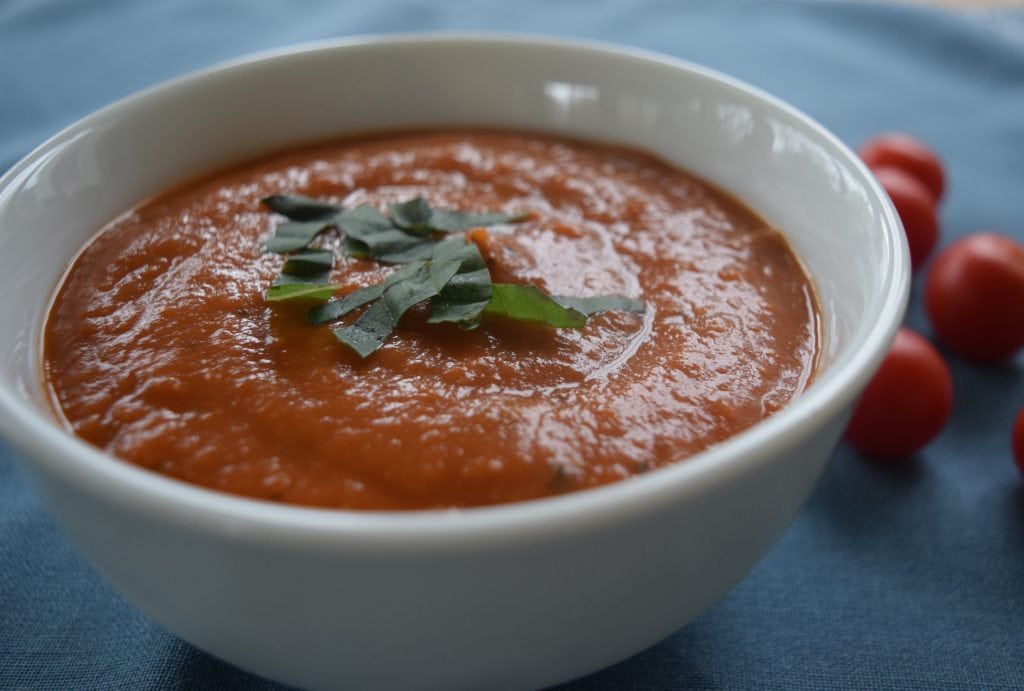 Healthy Creamy Tomato Soup recipe