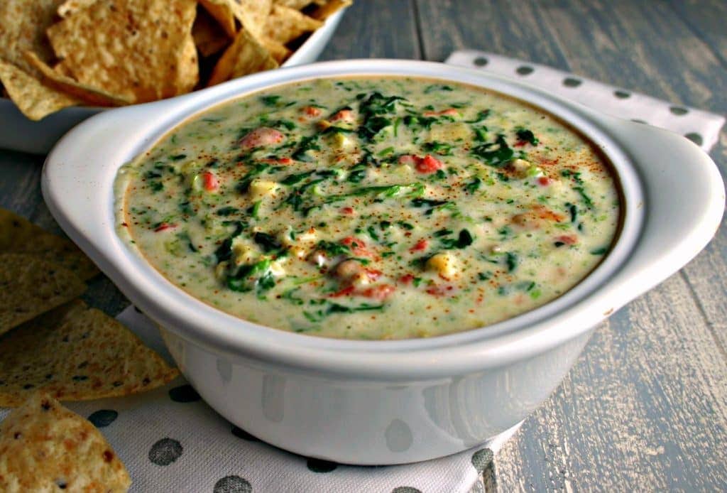 Easy Spinach Artichoke Dip