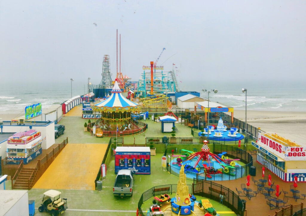 Steel Pier Atlantic City NJ Off Season