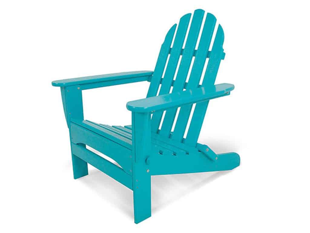 POLYWOOD Classic Folding Adirondack Chair