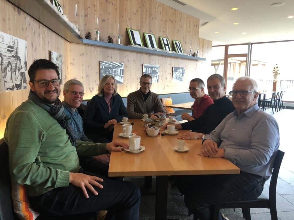 Retraite des Vorstandes im Dezember 2019 3 Vorstand Energieallianz Linth Kaffee