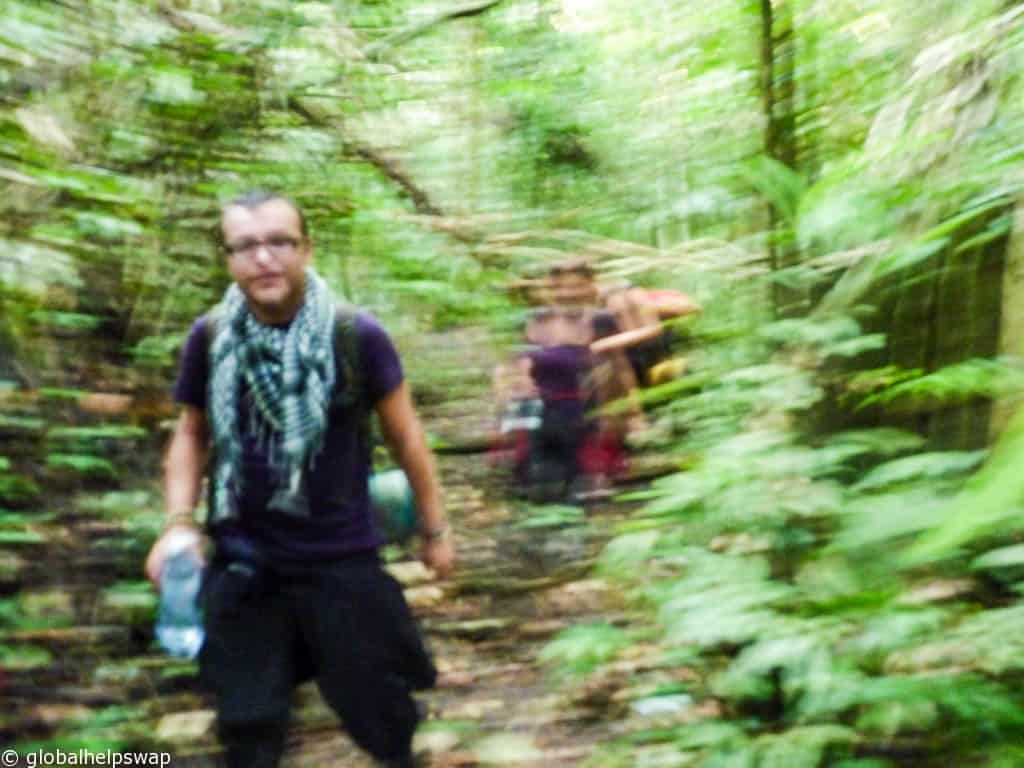 The night we slept in a cave in Malaysia