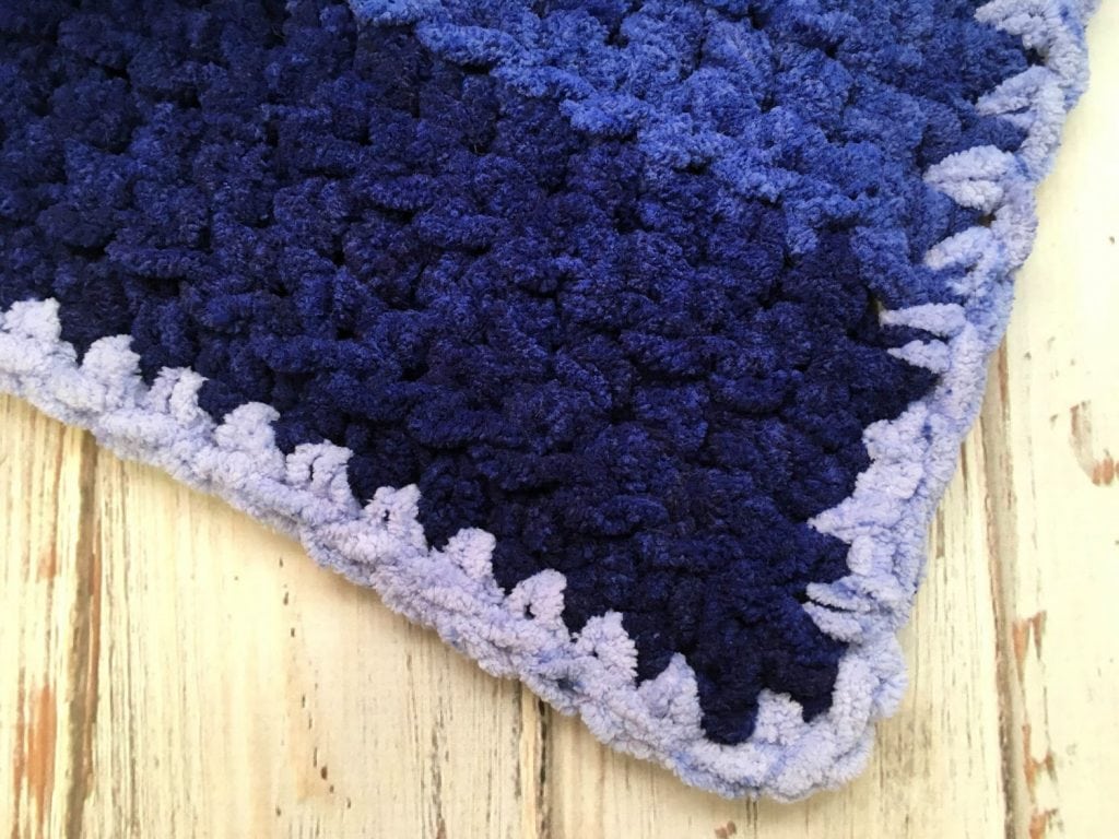half double crochet baby blanket