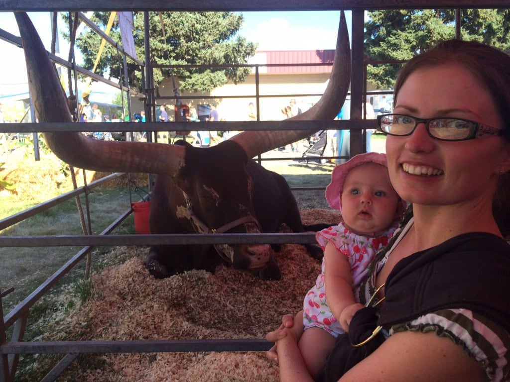 They had this guy at the petting zoo, pretty awesome