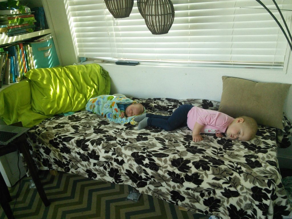 All five of us CAN fit, unless the turkeys are napping :)