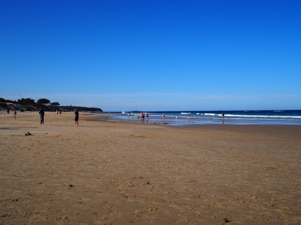Caves Beach sea caves
