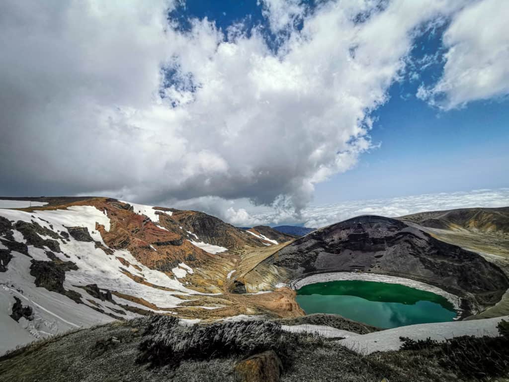 Okama crater, MT Zao