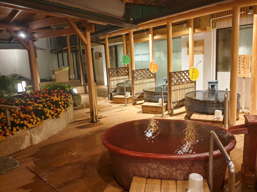 Onsens inside Hotel Koyo
